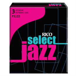 Daddario Select Jazz Bass Sax, Filed - No 3 Medium