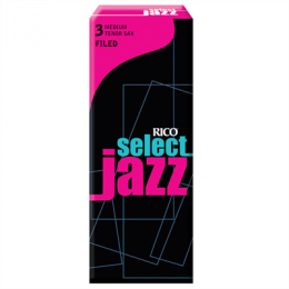 Daddario Select Jazz Tenor Sax, Filed - No 3 Hard