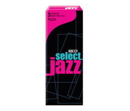 Daddario Select Jazz Baritone Sax, Filed - No 2 Medium