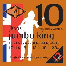 Rotosound JK30EL Jumbo King - 12-string, 10-48