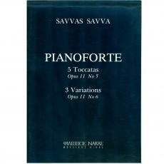 Savvas  -  5 Toccatas Op.11 N.5 3 Variatons Op.11 N.6 