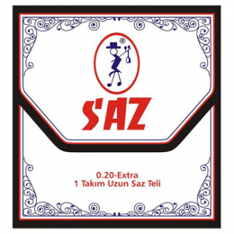 SAZ 652B Χορδές για Σάζι/Ταμπουρά 0,20 (Extra Long)