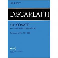 Scarlatti - 200 Sonates N.4 Urtext
