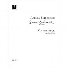 Schoenberg - Klavierstucke Op.33A