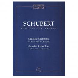 Schubert - Complete String Trios (Pocket Score)