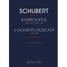 Schubert Franz-8 Improptus op.90,op.142-6 Moments Musicaux op.94