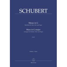 Schubert Messe In G D167 Chor & Organ Vocal Score