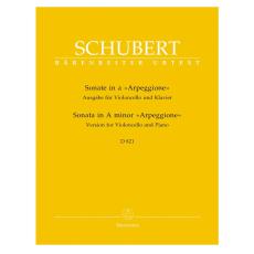 Schubert - Sonata In A Minor Arpeggione for Cello & Piano