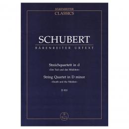 Schubert - String Quartet In D Minor D810 (Pocket Score)