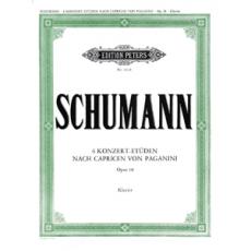 Schumann - 6 Konzert Etuden Paganini Op.10 