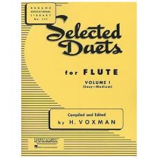 Selected Duets for Flute - No.1 by Voxman (Easy-Medium)
