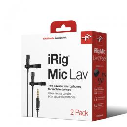 Σετ 2 Πυκνωτικών Μικροφώνων Ik Multimedia Irig Mic Lav 2-Pack