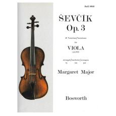 Sevcik for Viola - 40 Variations, Opus 3