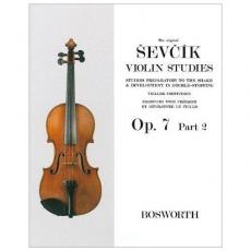 Sevcik Violin Studies, Opus 7 - Studies Preparatory to the Shake & Development in Double-Stopping, Part 2