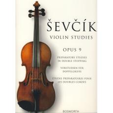 Sevcik Violin Studies - Opus 9: Preparatory Studies in Double-Stopping