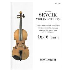 Sevcik Violin Studies, Opus 6 - School Of Violin Technique, Part 4