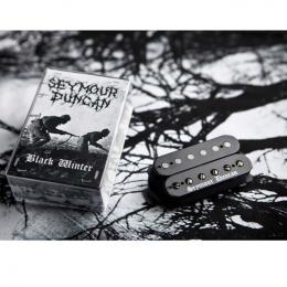 Seymour Duncan Black Winter Trembucker - Black, Bridge 