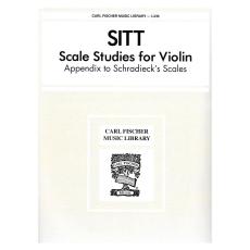 Sitt - Scale Studies fro Violin