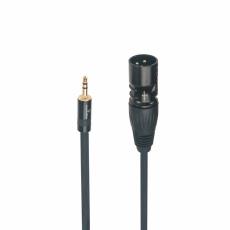 Soundsation Wiremaster Mini Jack Stereo - XLR male - 3.00m