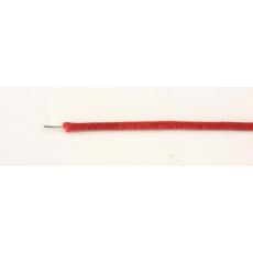 TAD Push-Back-Wire, Solid - 1m, Red