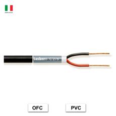 Tasker C275 PVC Speaker Cable - 100m, Black