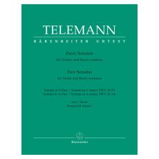 Telemann - Two Sonatas for Violin & Basso Continuo