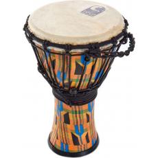 Toca Freestyle Djembe, Rope-Tuned - Kente Cloth, 07