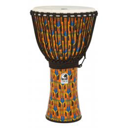 Toca Freestyle Djembe, Rope-Tuned - Kente Cloth, 12