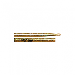 Vater 5AW Wood Μπαγκέτες Color Wrap 'Gold Sparkle' 
