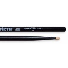 Vic Firth American Classic 5AB - Hickory, Wooden Tip 5A Black