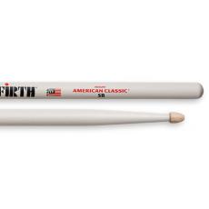 Vic Firth 5BW American Classic - Hickory, Wooden Tip 5B White