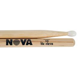 Vic Firth Nova N5BN - Hickory, Nylon Tip 5B 