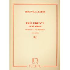 Villa-Lobos Heitor - Prelude No 1 en mi mineur (extrait de 'Cinq Preludes')