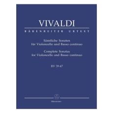 Vivaldi - Complete Sonatas for Cello & B.C. RV 39-47