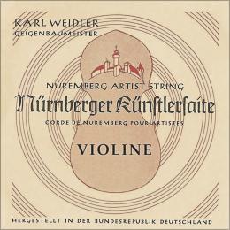Weidler Nurnberger Nr.13 Artist Violin String, D - Medium, 1/16