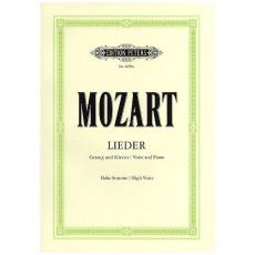 Wolfgang Amadeus Mozart - Lieder High / Εκδόσεις Peters